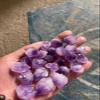 AMHIL Amethyst Rough Stone 100g Amethyst Stone Tooth Birthday Gift Ornament Energy (Size : 100g) view 4