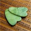 AMHIL Gua sha Scraper Board Natural Gouache Scraper Jade Massage for Face Neck Back Relax Chinese Traditional Beauty Gua Sha SPA Detox Tool Guasha Massager Massage Tool Set (Color : 1) view 3