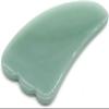 AMHIL Gua sha Scraper Board Natural Jade Guasha Stone Board Facial Eye Guasha Plate Jade Face Massager Scraper Tool for Face Neck Back Body Pressure Therapy Massage Tool Set (Color : 2) view 1