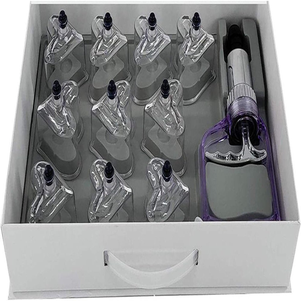10 Pcs Love Heart Shape Cupping Cups of Set Vacuum Suction