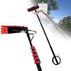 SHENJIA Solar Panel Window Cleaner Brush and Pole Kit,12ft-36ft 3-in-1 Outdoor Water Fed Extendable Brush - Perfect for Cleaning Photovoltaic Panels Cars Windows view 1