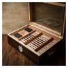 GagalU Cigar Box with Cedar Cigar Accessories Creative Visualization Cedar Cigar Box Painted Leather Wood Humidor Decorative Box view 2