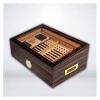 GagalU Cigar Box with Cedar Cigar Accessories Creative Visualization Cedar Cigar Box Painted Leather Wood Humidor Decorative Box view 3