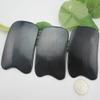 1pc Guasha Massage Tool Natural Black Buffalo Horn Gua Sha Board view 3