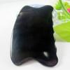 Black Horn Natural Gua Sha Tool Wave Shape Comb Guasha Head Massage Tool view 1