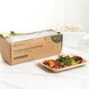 Restaurantware Basic Nature 12" x 2000' Food Wrap 1 Microwavable Cling Wrap - With Built-In Slide Cutter Freezable Clear Plastic Kitchen Food Wrap Durable For Restaurant Cafes And Delis view 3