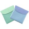 Healvian 2pcs Menstrual Pad Pouch Portable Pu Napkin Storage Bag for Girls for School Office and Outdoor Use Convenient Period Organizer view 1