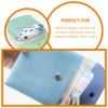 Healvian 2pcs Menstrual Pad Pouch Portable Pu Napkin Storage Bag for Girls for School Office and Outdoor Use Convenient Period Organizer view 2
