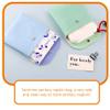 Healvian 2pcs Menstrual Pad Pouch Portable Pu Napkin Storage Bag for Girls for School Office and Outdoor Use Convenient Period Organizer view 3