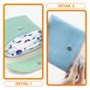 Healvian 2pcs Menstrual Pad Pouch Portable Pu Napkin Storage Bag for Girls for School Office and Outdoor Use Convenient Period Organizer view 4