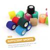 Healifty 24rolls Self-Adhesive Elastic Muscle Tapes for Sports Ankle Support Breathable Comfortable and Flexible Random Colors view 4