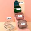Denture Case, Denture Box Good Sealing High Capacity Portable Waterproof Light Luxury Denture Bath Case Box Holder for Daily Use, Special Birthday Gift Pink L view 4