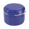 Denture Retainer Case Double Layer Hollow Drain Portable Dustproof Plastic Box Deep Cleaning Food Grade Braces Denture Storage Box Soaking Container Household Supplies, Special Birthday Gift Blue view 1