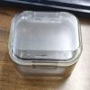 Denture Case, Denture Storage Case Transparent Dustproof Multi Layer Food Grade with Lid Cleaning ABS Denture Cup with Strainer Brush Storage Box for Elderly, Special Birthday Gift Black view 2