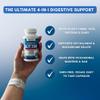 4-in-1 Probiotics, Prebiotics & Postbiotics with 18 Digestive Enzymes for Women & Men - Complete Gut & Digestive Support Supplement - Bloating Relief and Enzymes for Digestion - Non GMO - Vegan view 3