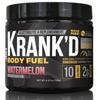 Krank'd Body Fuel Supplement Powder by JBN - 30 Servings - Refreshing Flavors - Easy to Mix - Great for a Smoothie Booster (Watermelon, 30 Servings) view 1