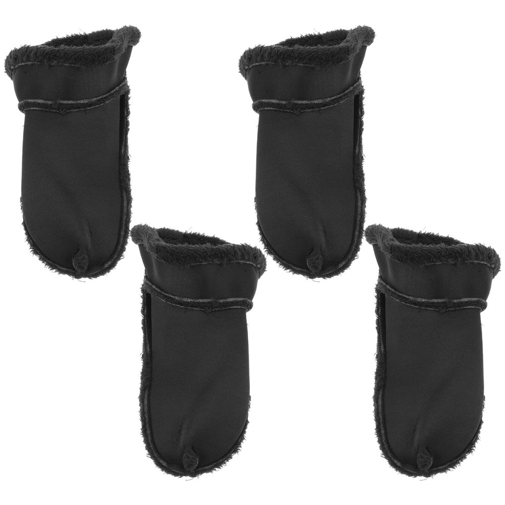2 Pairs Clogs Shoes Insoles Fur Insert Liners Warm Furry Shoe Liners Women Boots Slippers Cozy Replacement Sole