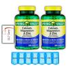 2 Spring Valley Calcium, Magnesium & Zinc Plus Vitamin D3 Coated Caplets, 250 Ct Bundle with Weekly Pill Planner + LLJ Corp Sticker. view 1