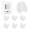 Combine8 6 Pairs Replacement Nose Pads Clear Nose Pieces for Oakley Probation OO4041/Whisker/Crosshair 2.0 OO4044/Half Wire 2.0/Squre Wire 2 2014/Tailend OO4088/Spindle/WireTap/Ejector Sunglasses view 1
