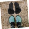 2 Pairs Fuzzy Slippers Boots Boot Insoles Slippers Liner Furry Clogs Shoes Insoles Fluffy Shoes Indoor Liners Hairy Plush and Women view 4