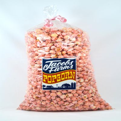 Bulk Popped Popcorn - Serves 20+ People. Wholesale Popcorn for Events, Weddings, Catering, Restaurants. (Pink Popcorn)