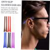 Gadpiparty 4sets Glasses Holder for Boys and Girls Anti-Slip Eyeglass Ear Grips for Running Swimming 12pairs*4 view 4