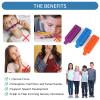 6 Packs Sensory Pencil Toppers for Sensory Kids, Boys and Girls, Silicone Pencil Top Covers for Autism, ADHD, SPD, or Special Oral Motor Need view 2