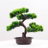 Yajuyi Artificial Bonsai Tree Faux Tree with Pot Realistic Decorative Bonsai Simulation Bonsai for Bathroom Shelf Living Room Desk view 3