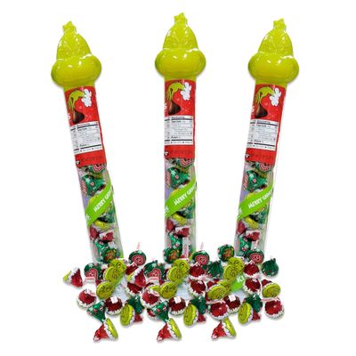 Candy Filled Canes 3 Pack of Kisses Christmas Candy
