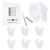 Combine8 Eyeglass Nose Pads, 6 Pairs Soft Silicone Glasses Nose Pad with 1Pc Screwdrivers & 4Pcs Screws for Oakley Tincup OX3184/Conductor 6/Conductor 8/Savitar/Wingfold Sunglasses view 1