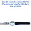 10Pcs Shower Douche Enema Kit, Anal Douche Enema Nozzle, Enema Douche for Colon Cleansing and Constipation - Silicone Shower & After Defecation Douche with Water Flow Switch view 2