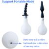 10Pcs Shower Douche Enema Kit, Anal Douche Enema Nozzle, Enema Douche for Colon Cleansing and Constipation - Silicone Shower & After Defecation Douche with Water Flow Switch view 3