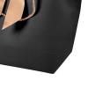 10 Pcs Black Paper Gift Bags Apparel Makeup Boutique Packing Bags with Gold Handle (No.2/28 Upper Width*9 Bottom*20 High) view 3