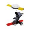 SAEYZ Threshold Ramp, Indoor Sweeper Climbing Mat, Home Threshold Ramp, Eco-Friendly Plastic (Color : Light Gray, Size : 100x8x2cm/39.4x3.1x0.8in) view 3