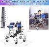 6-Wheels Walkers for Disabled Children & Cerebral Palsy Kids, Upgrade Standing Walking Aid for Lower Limb Training & Assist, Adjustable Height, for Stroke, Fracture, Hemiplegia, Withstands 220Lbs,L view 3