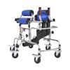 6-Wheels Walkers for Disabled Children & Cerebral Palsy Kids, Upgrade Standing Walking Aid for Lower Limb Training & Assist, Adjustable Height, for Stroke, Fracture, Hemiplegia, Withstands 220Lbs,S
