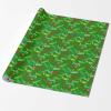 InterestPrint Personalized Gift Wrapping Paper with Name, Gift Box Stars Monogram Wrapping Paper Roll 58x23 Inch Custom New Year Wrap Paper for Women Men Adults 2 Rolls view 2