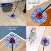 6 Pack Spin Mop Replacement Heads Compatible with Ocedar RinseClean 2 Tank Mop System,Microfiber Mop Refill Heads for O Cedar Cleaning All Hard-surfaced Floor view 3