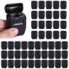 Baderke 50 Pcs Dental Floss Bulk Wedding Gifts for Guests Waxed Mint Dental Floss for Homeless Party Favors Bridal Shower Donated Gifts Teeth Cleaning 30m/32.8 Yard(Black Box) view 1
