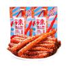 Spicy Gluten Latiao 68g/2.39oz/pack, Nostalgia Spicy Strips, super spicy spicy stick, Chinese special snack food, delicious Instant classic hot&spicy flavor snack, Vegan (Super Spicy,1Pack) view 1