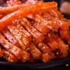 Spicy Gluten Latiao 68g/2.39oz/pack, Nostalgia Spicy Strips, super spicy spicy stick, Chinese special snack food, delicious Instant classic hot&spicy flavor snack, Vegan (Super Spicy,1Pack) view 4
