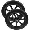 1 Pair Convenient Wheel Replacement Multipurpose Wheel Replacement Heavy Duty Wheelchair Accessory Replaceable Front Wheel Wheels Parts Durable Wheel Replacement Wheelchair Wheels view 1