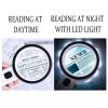 10X Magnifying Glass with LED Light 3.5in Lens for Seniors Reading view 4
