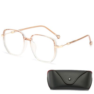 Bifocal Reading Glasses, Women's Portable Fashion Anti-Blue Light Reading Glasses, Reading Glasses for Women (200x,Gold)