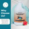 Steam & Go Demineralized Water for Steam Cleaner - PVC-Free Floor Cleaning Solution Compatible for All Steam Mops - Multi-Surface Cleaner for Home Surfaces - Tropical Bloom Scent, 128 Fl oz view 3