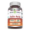 Amazing Formulas Folic Acid (Vitamin B9) 400 mcg | Tablets Supplement | Non-GMO | Gluten Free | Made in USA (1 Pack, 250 Count) view 1