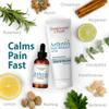 Frankincense and Myrrh Combo Pack - Arthritis Pain Relief Rubbing Oil 2 oz. and Arthritis Pain Reliever Therapy Cream for Joints & Sciatica Relief, 3 oz., Hydrating Lotion with Essential Oils view 3