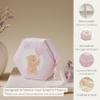 Boxes Craftory Pack of 40 Hexagonal Small Favor Boxes (4.33 x 2.36 inch) - Ideal for Birthday and Baby Shower - Light Pink - Teddy Bear view 3