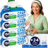 Dura Cleanse CPAP Mask Cleaning Wipes - 4 Pack, 4x150 Count + 24 Travel Sheets - Extra Large and Moist Cleaning Wipes for Full Face, Nasal Masks, CPAP Machines & Supplies - Skin Safe with Aloe Vera view 1