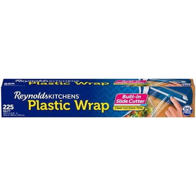 Reynolds Kitchens Quick Cut Plastic Wrap, 225 Square Feet (Pack of 10)